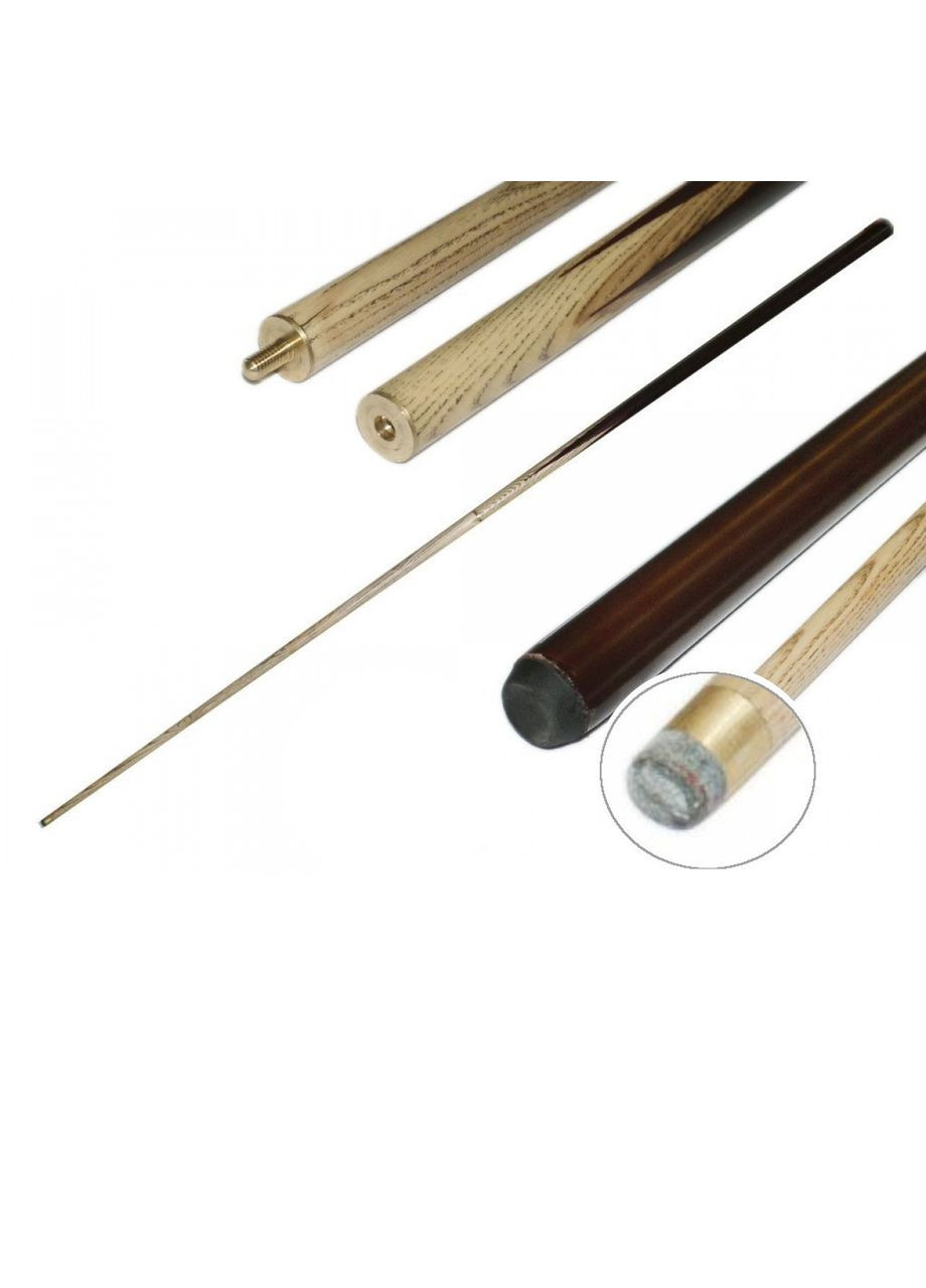 Кий бильярдный с медным стаканом длина 160 см диаметр наклейки 13 мм M2160-13# () SNS (316141982)