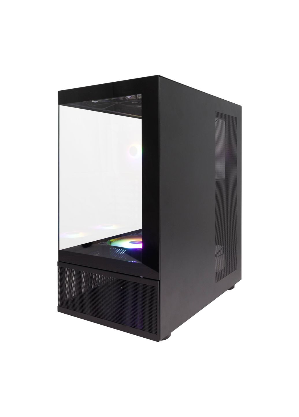 Корпус Mi7-A-BK-2F7R-1F7 Black без БП 1STPLAYER (330029217)