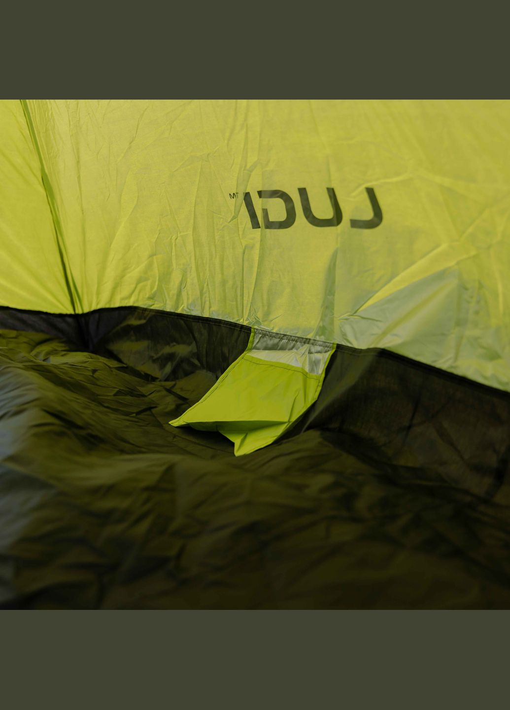 Намет туристичний двомісний 200*200*140 см, зелений LUGI (341329576)