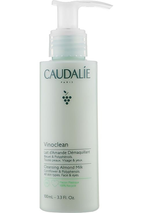 Молочко мигдальне для зняття макіяжу Vinoclean Cleansing Almond Milk 400ml (892947-46818) Caudalie (368662580)