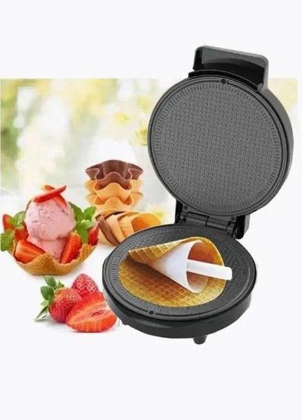 Вафельниця R.2226 вафельниця гриль для вафель Чорний 1000 Вт RAF (299908543)