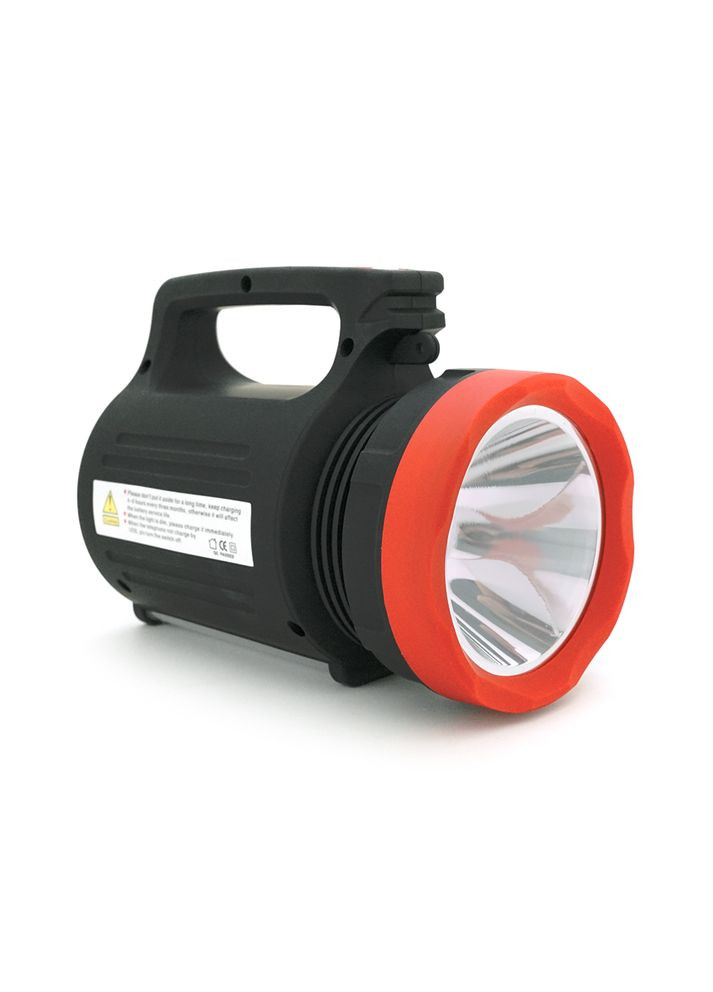 Переносной фонарь LX1902+Solar, 3 режима, солнечная панель, встроенный акум 7200mAh, 2 лампочки 3W, СЗУ, Black, Box Voltronic (315502486)