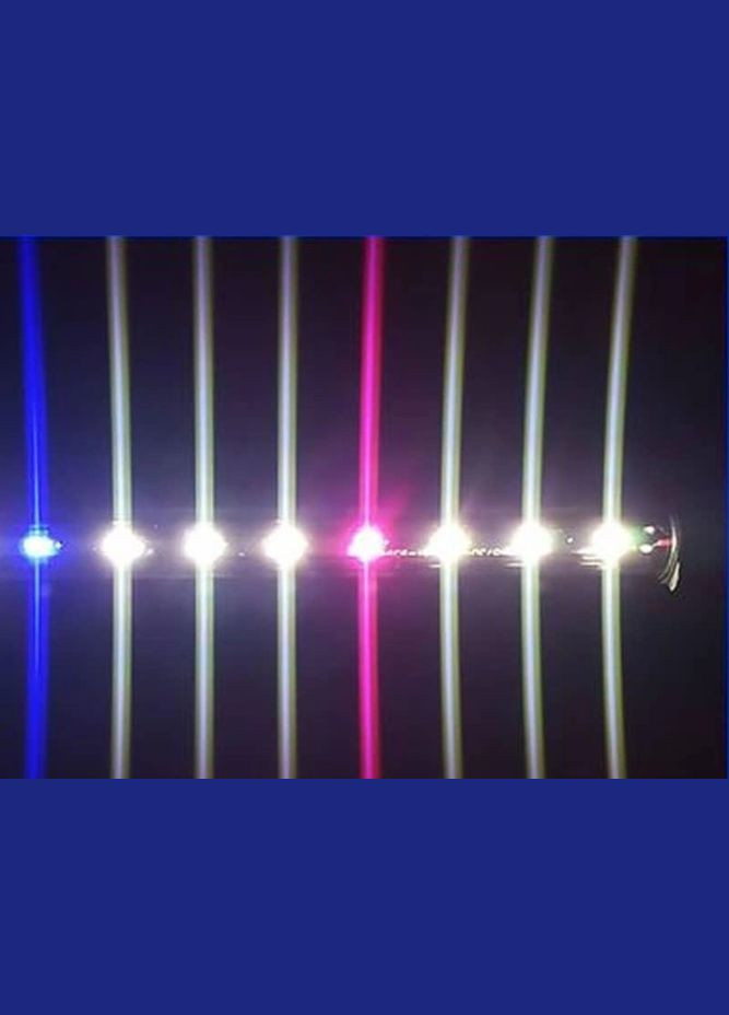 Погружной светильник LED Т460Е бело-сине-розовый 5.2 Вт Xilong (275394953)