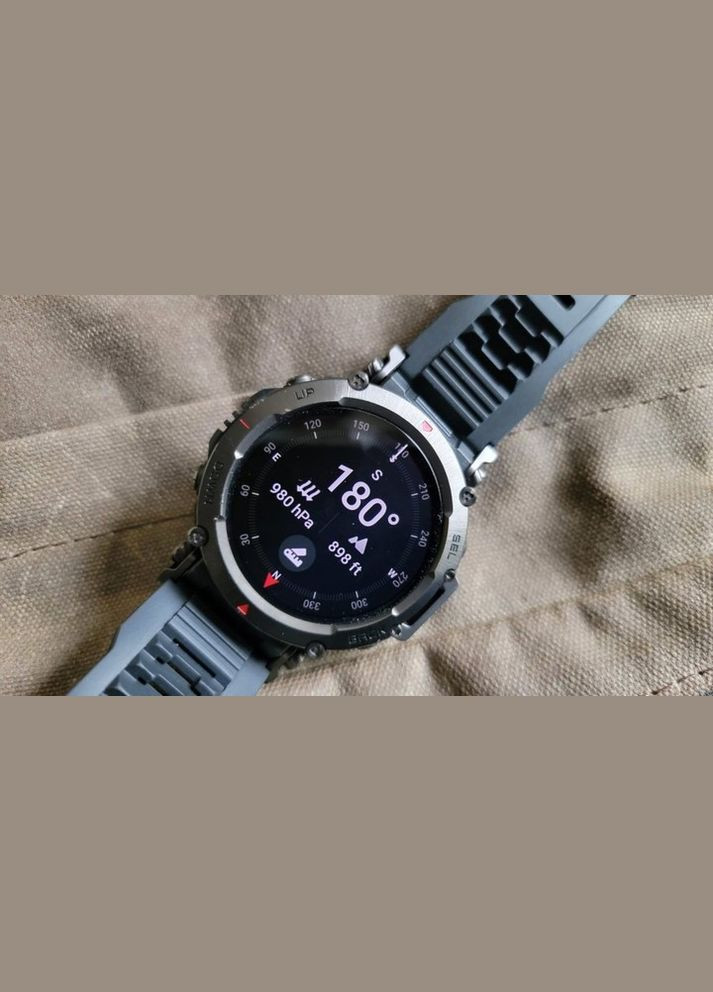 Часы умные T-Rex Ultra Abyss Black (W2142EU1N) черные Amazfit (299395612)