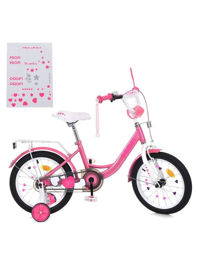 Велосипед детский MB 16041-1, 16 дюймов, PROF1 (370977156)