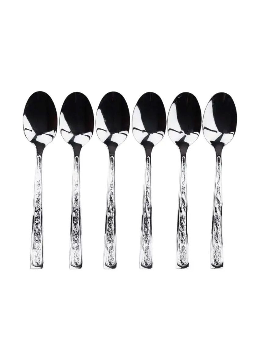Набор чайных ложек из нержавеющей стали 6 штук столовый набор HP96925 TS Kitchen (331785010)