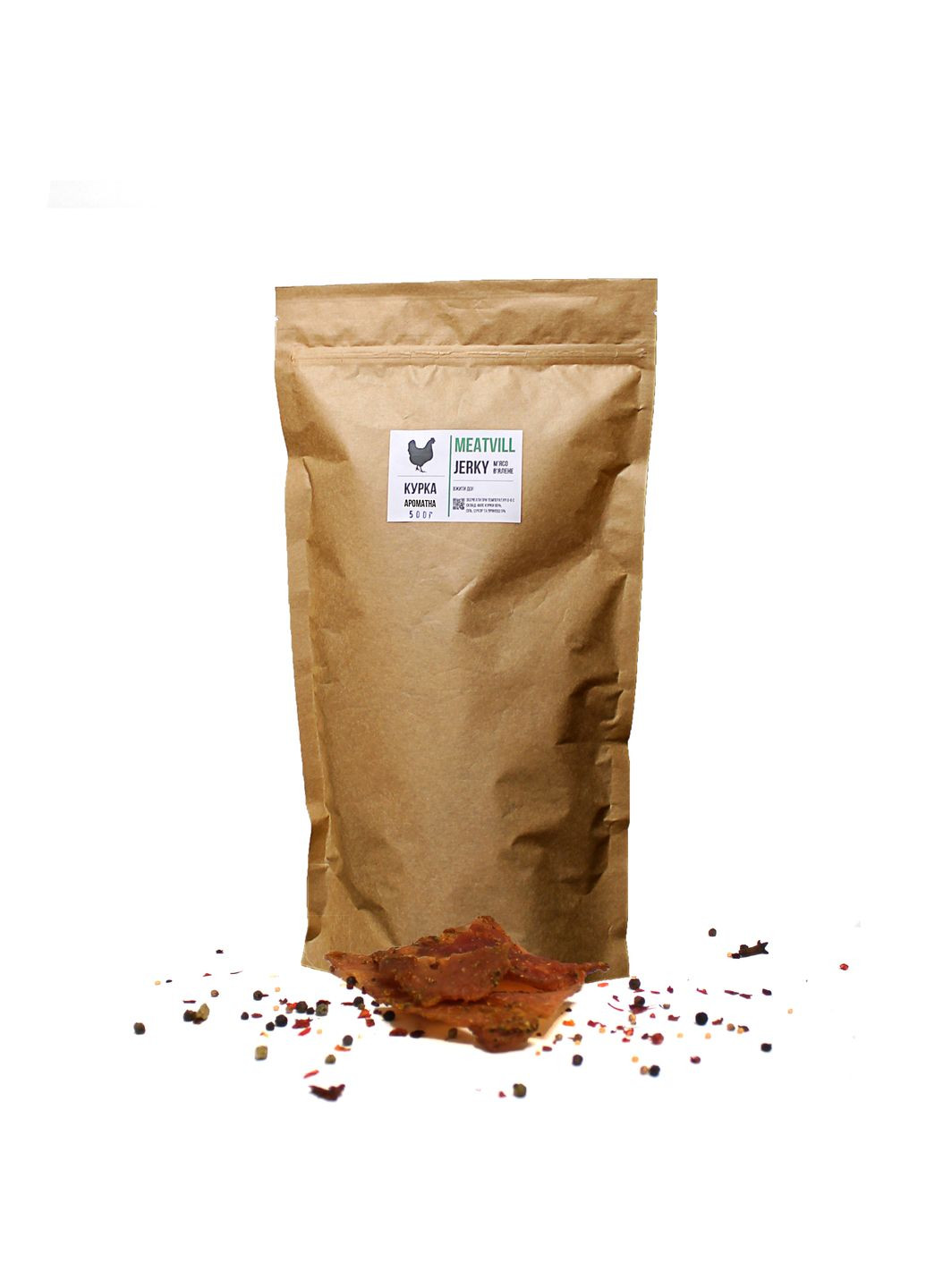 Джерки ароматні Курка 500 г (68) Meatvill (352167359)