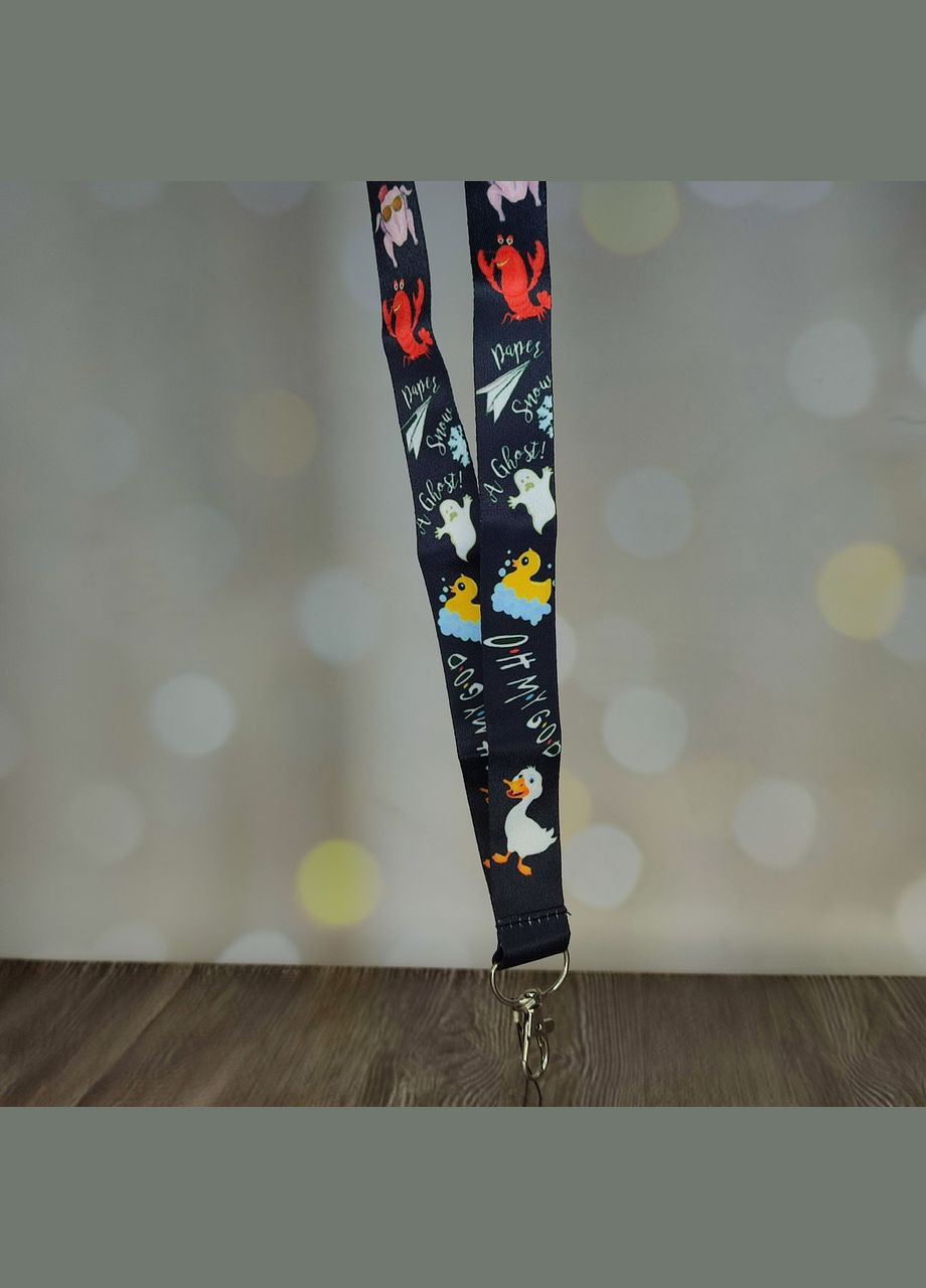 Ленточка для пропуска, бейджа "Друзья. Friends" SureGeek (322594888)