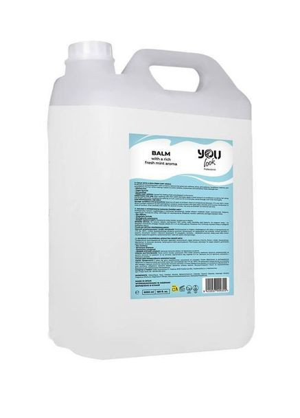 Бальзам насыщен ароматом свежей мяты Balm With a Rich Fresh Mint Aroma 5000 мл You Look (365824439)