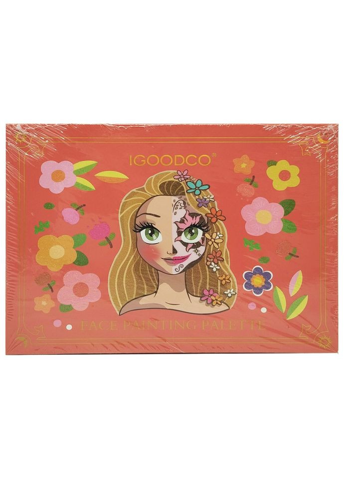 Детская косметика аквагрим IG 3002, 15 цветов, кисточка в наборе Igoodco (368805819)