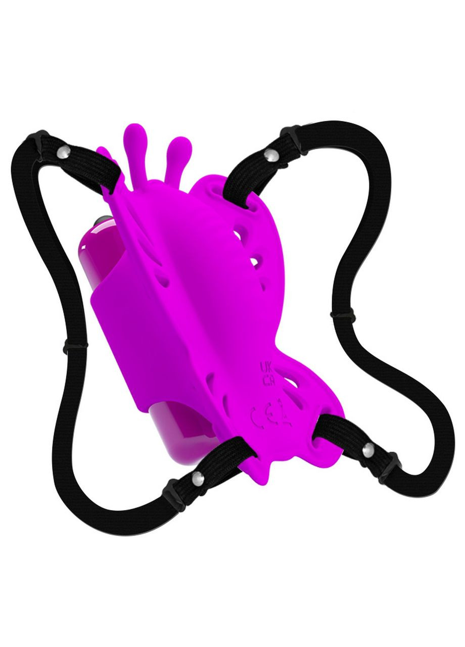 Вібратор на ремнях Кліторальний Стимулятор Метелик SLOANE Pretty Love (317747618)