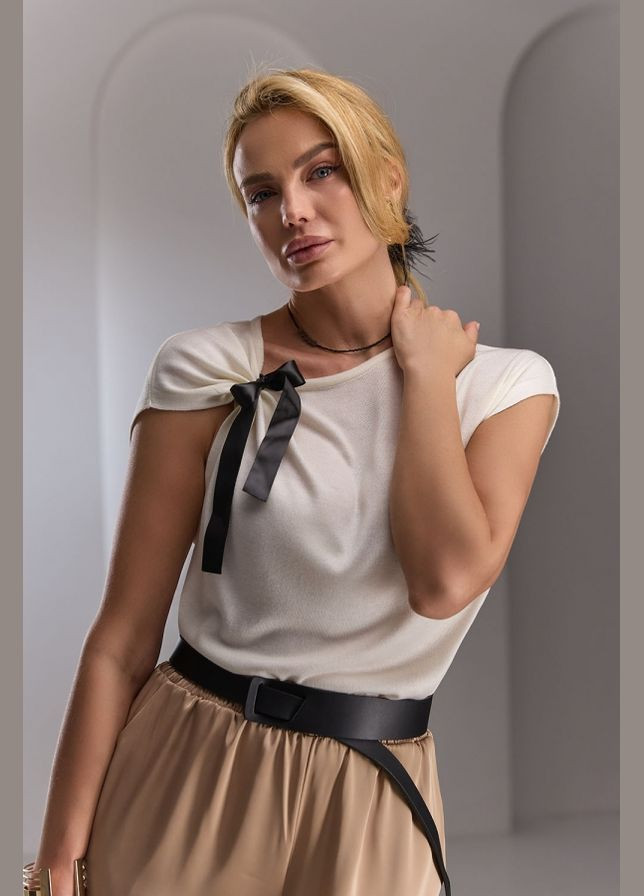 Базовый топ свободного силуэта (2753) Triko Bakh (334710426)