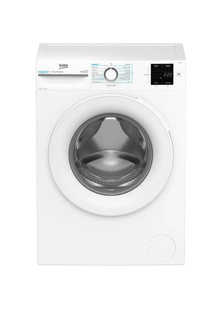 Пральна машина BM1WFSU38033WW (8 кг, інвертор, пар) BEKO (395315426)