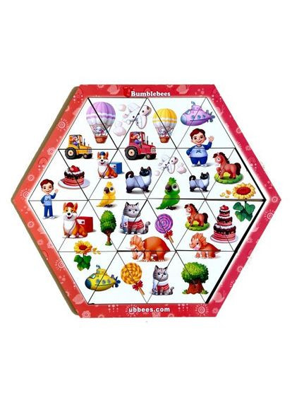 Пазл-головоломка "Колір та розмір" Ubee (361418577)