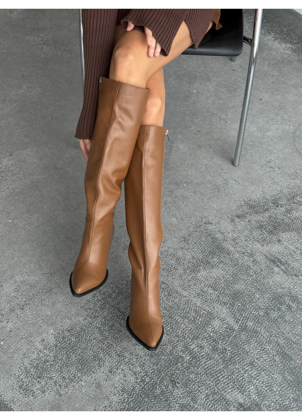 высокие сапоги No Brand