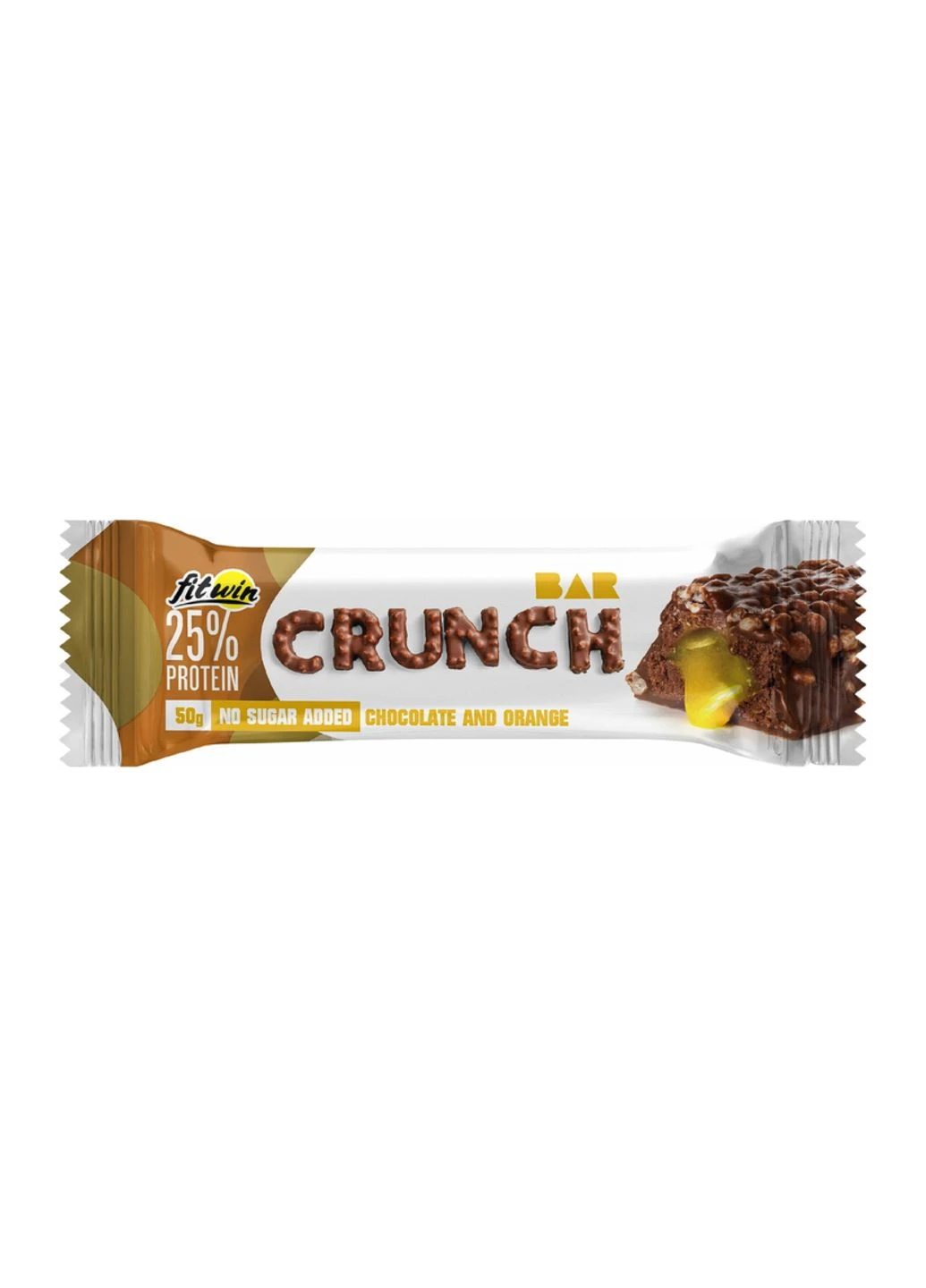 Crunch Bar - 12x50g Chocolate and Orange FitWin (360920214)