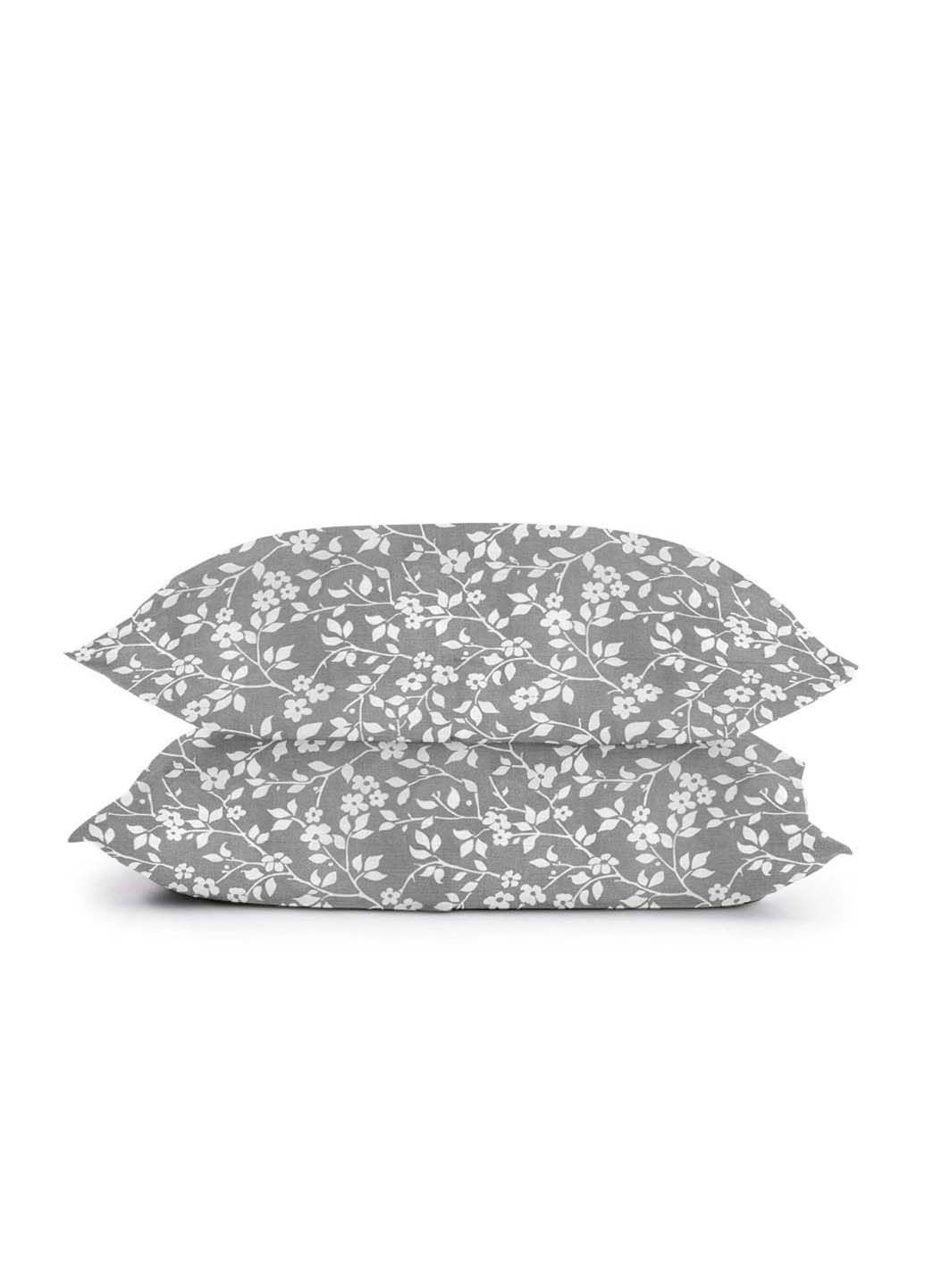 Двуспальная постель с простыней на резинке Flowers CS1 180х220 см Cosas (307369951)