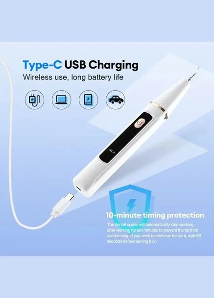 Ультразвуковой скалер для удаления зубного камня Teeth Cleaner HY-46 No Brand (381547258)