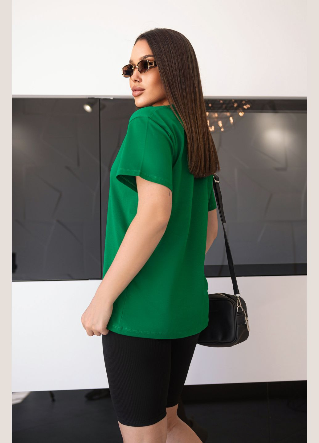 Базовая женская футболка Fashion Girl Enkel - (293343854)