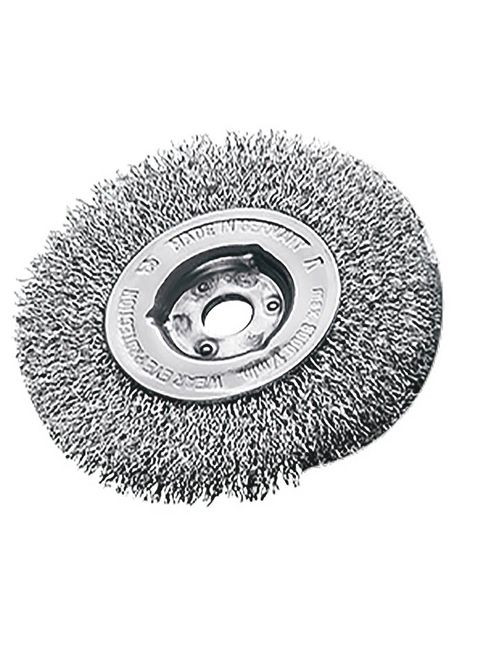 Щетка цилиндрическая 100х12х12 мм стальная гофрированная проволока 0,2 мм 8000 об/мин 320141 (13784) Lessmann (295033059)