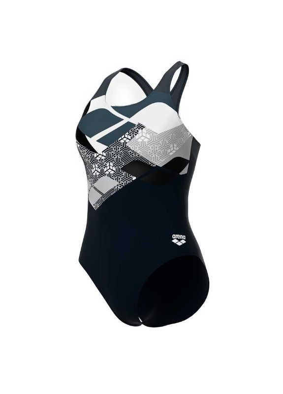 Комбінований демісезонний купальник жіночий logo kikko swimsuit controlpro (006731-550) Arena