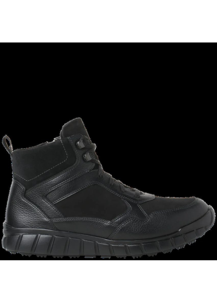 Черные ортопедические мужские ботинки зимние evo herren, (арт.8-25 1377 0100) ( ) Ganter