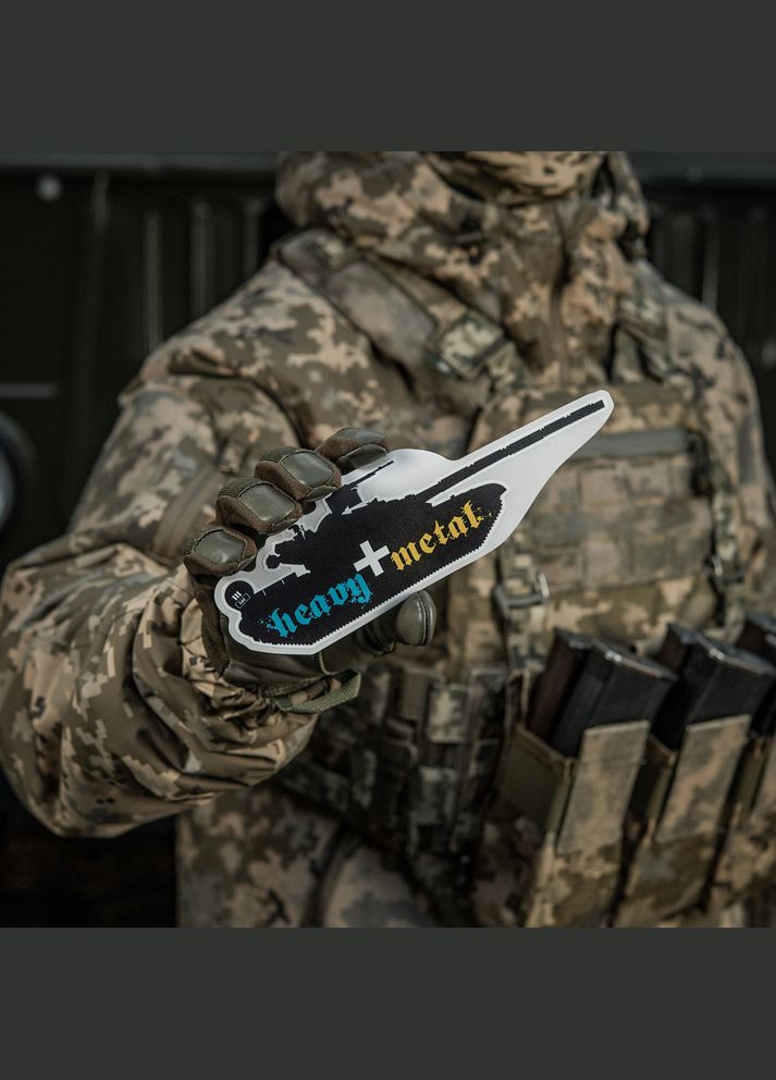 Наклейка Heavy Metal Black M-TAC (315147311)