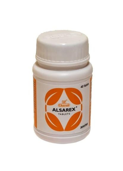 Алсарекс Чарак у разі виразки шлунка, болів шлунково-кишкового тракту, гастриту/Alsareks, Charak/40 TAB (336546403)