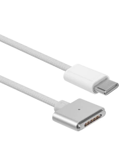 Кабель USB-C to Magsafe 3 140W White (CA915101) PowerPlant (380926297)