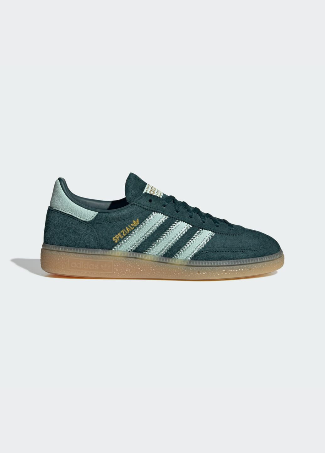 Кросівки Handball Spezial adidas зелені всесезони (338184998)