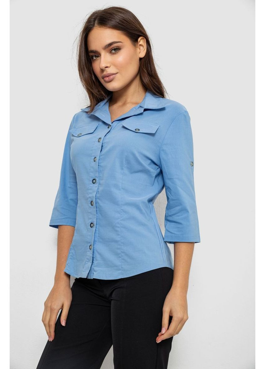 Сорочка жіноча однотонна,, 230R068-5 Ager (365689070)
