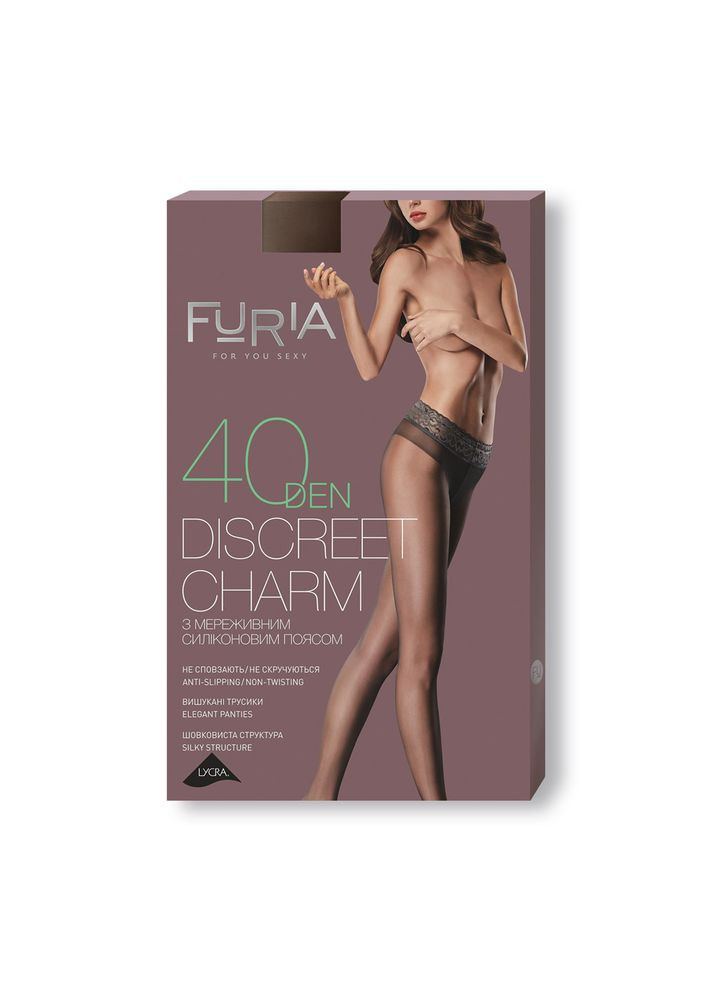 Колготки женские 1211р.4 черный FURIA (351355846)