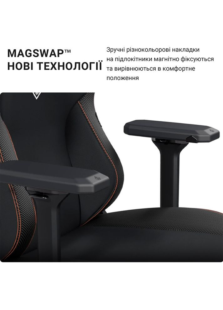 Кресло Kaiser 3 Black Fabric Size L (AD12YDCL-01-B-CF) Anda Seat (306746609)