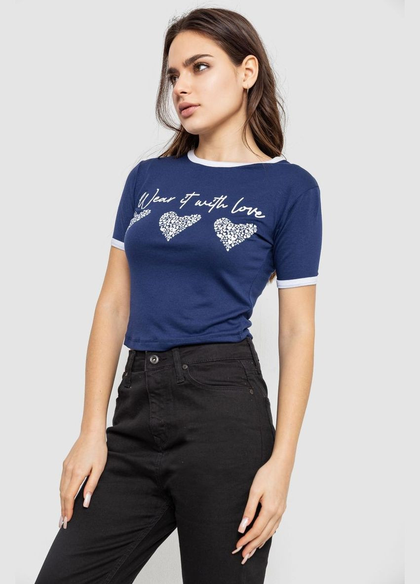 Футболка-топ жіноча з принтом Sport Line Футболка - (324391782)