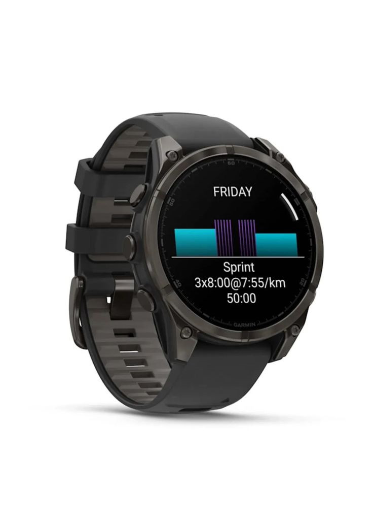 Смарт-часы fenix 8 47mm, AMOLED, Saph, CrbnGryTi/Blk, Blk/PebbleGryBnd, GPS (m452334) Garmin fenix 8 47mm, AMOLED, Saph, CrbnGryTi/Blk, Blk/Peb (366563210)