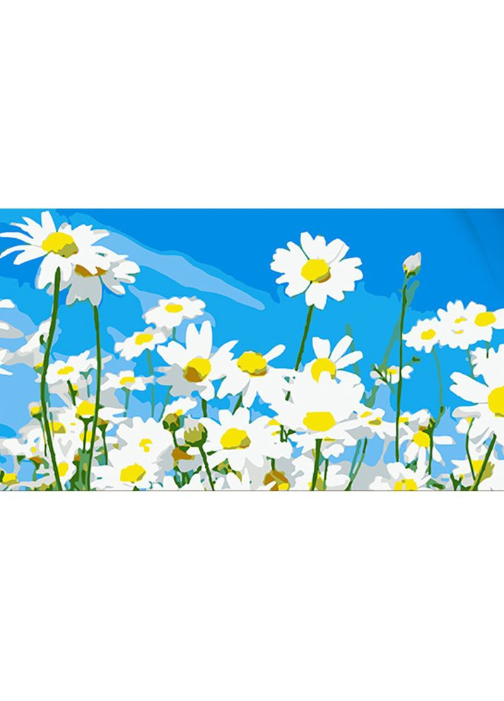 Картина по номерам для взрослых Ромашки в поле акриловая развивающая см Strateg (362428488)