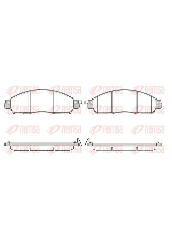 Колодка Remsa (354337305)