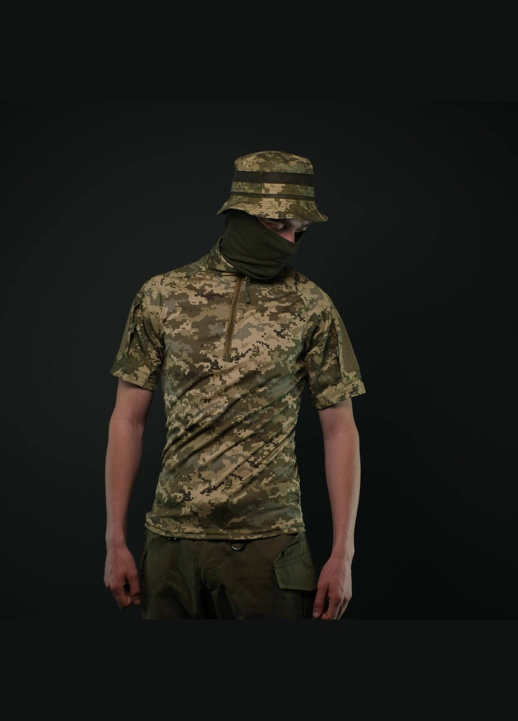 Тактична сорочка Убакс піксель з коротким рукавом No Brand (334708913)