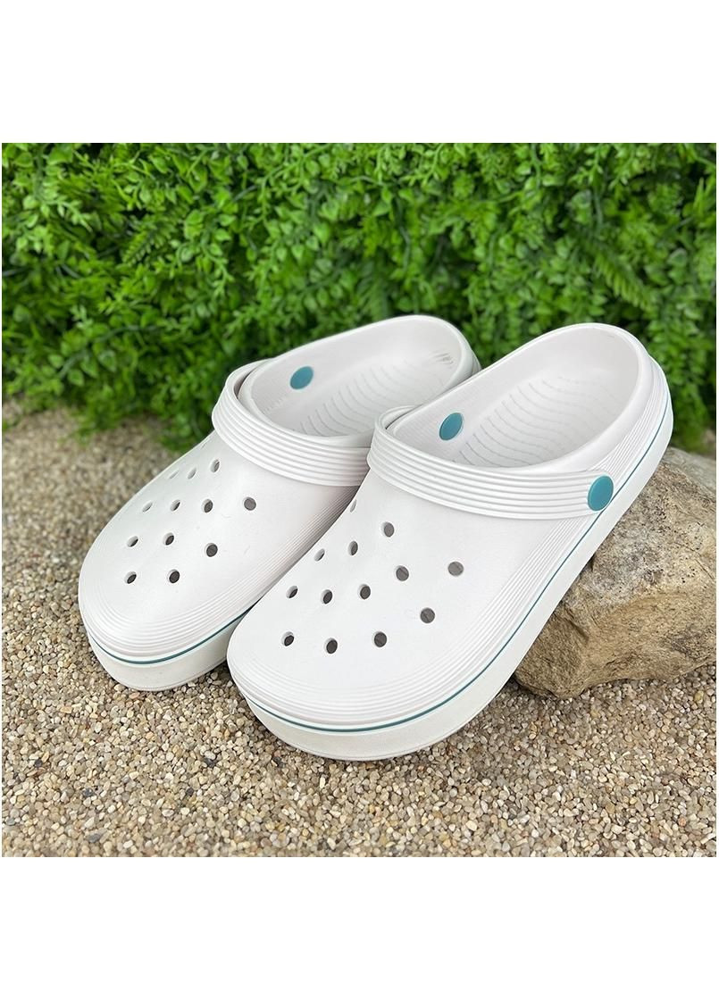 Крокси жіночі сабо Е-0030149-5 Білі Dago (315729583)