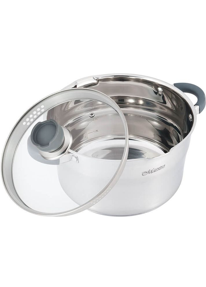 Каструля з кришкою 2,4 л 3507-18-MR Maestro (316518681)