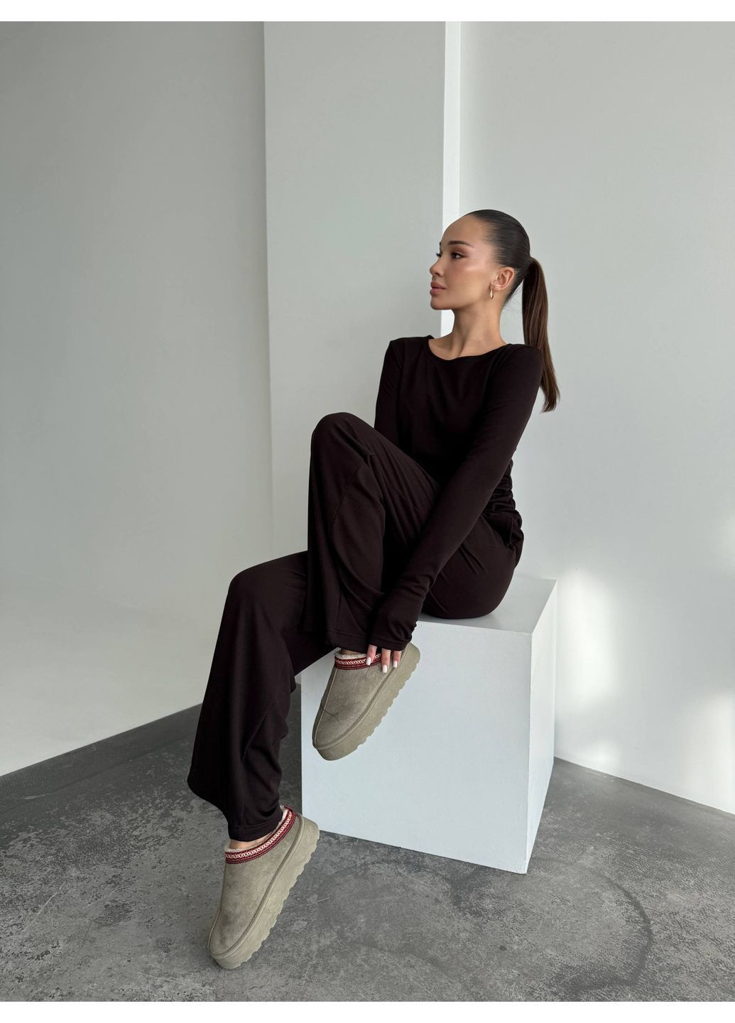 Теплий базовий костюм Jersey Fleece Set Vakko (369900344)