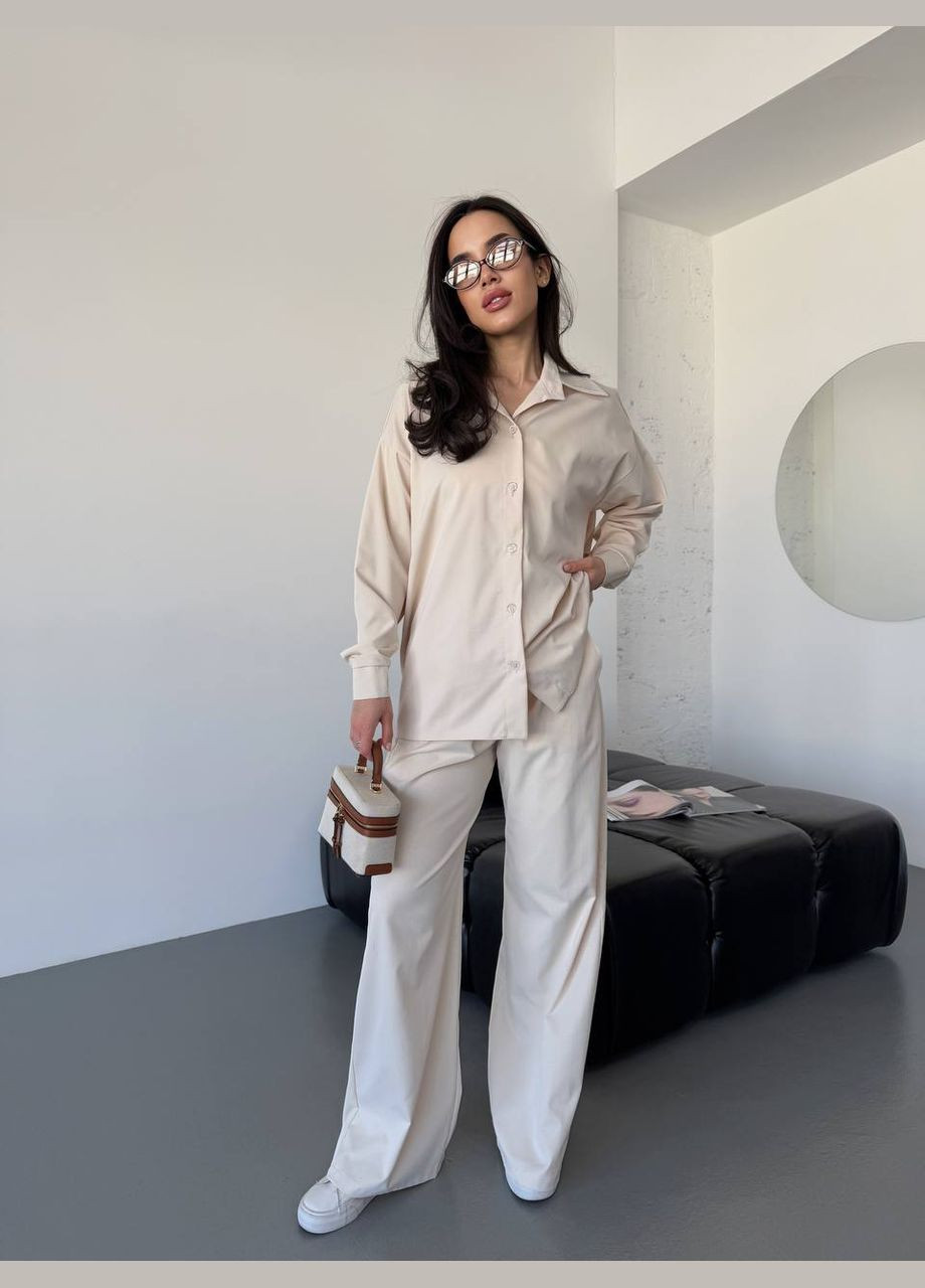Женский костюм с брюками и рубашкой. Adelante (322055088)