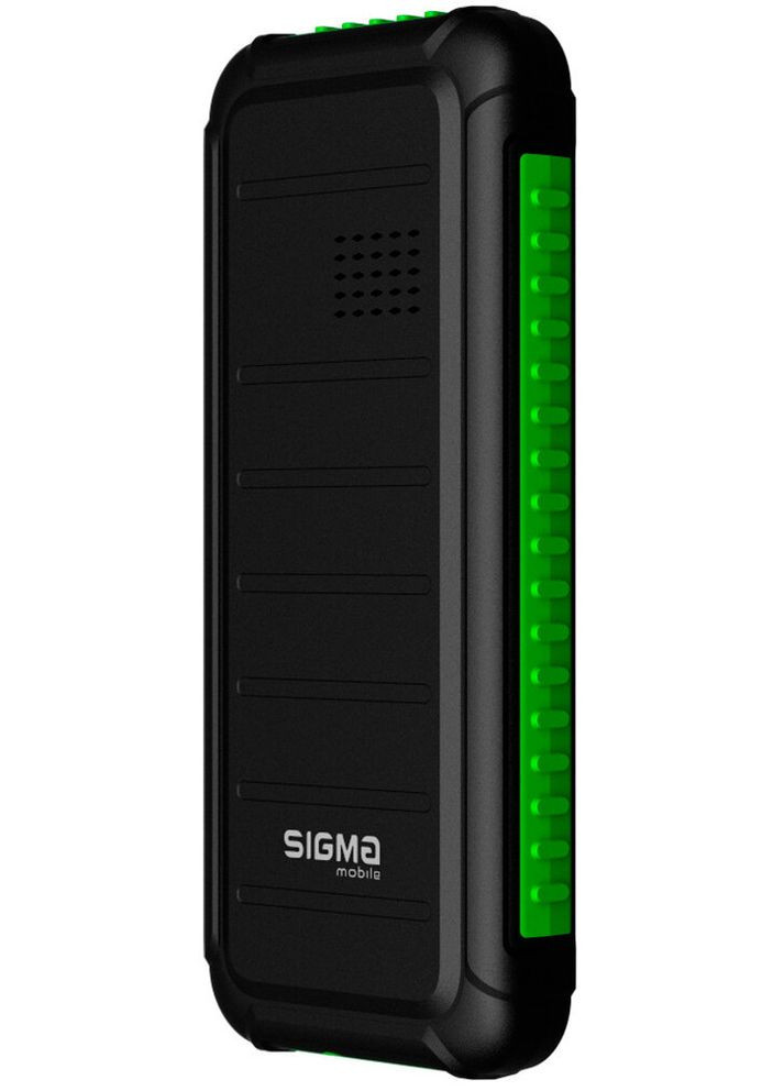 Телефон X-Style 18 Track Black-Green Гарантия 12 месяцев Sigma (330029730)