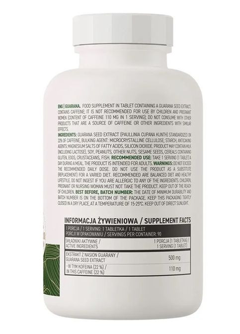 Guarana 90 Tabs Ostrovit (315623716)