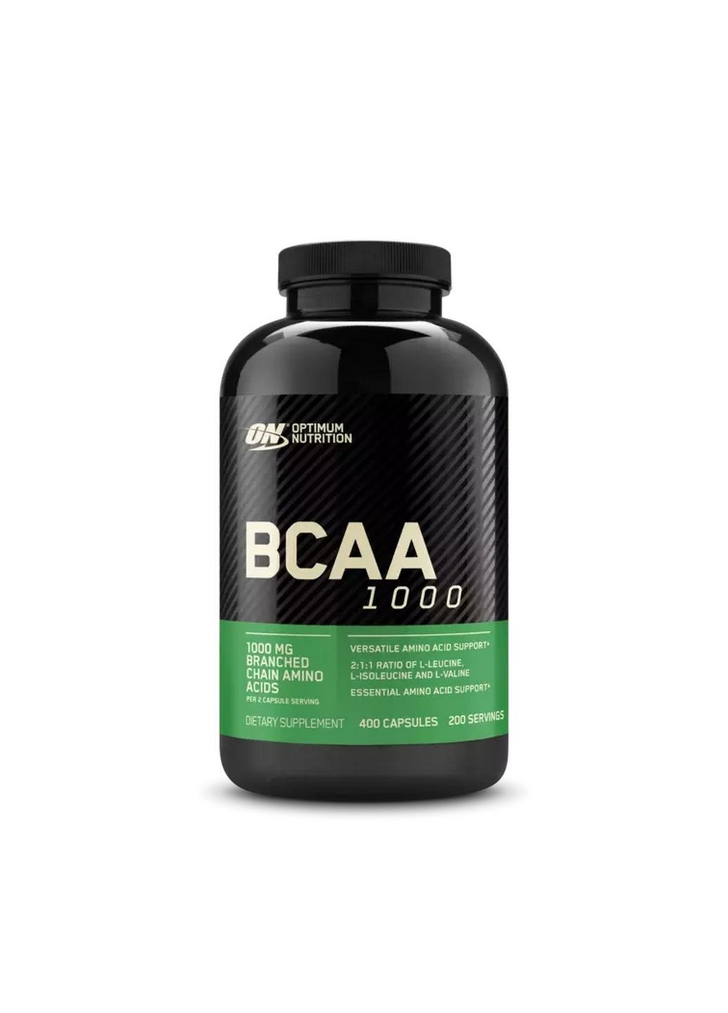 Амінокислота BCAA Optimum BCAA 1000, 400 капсул Optimum Nutrition (293480154)