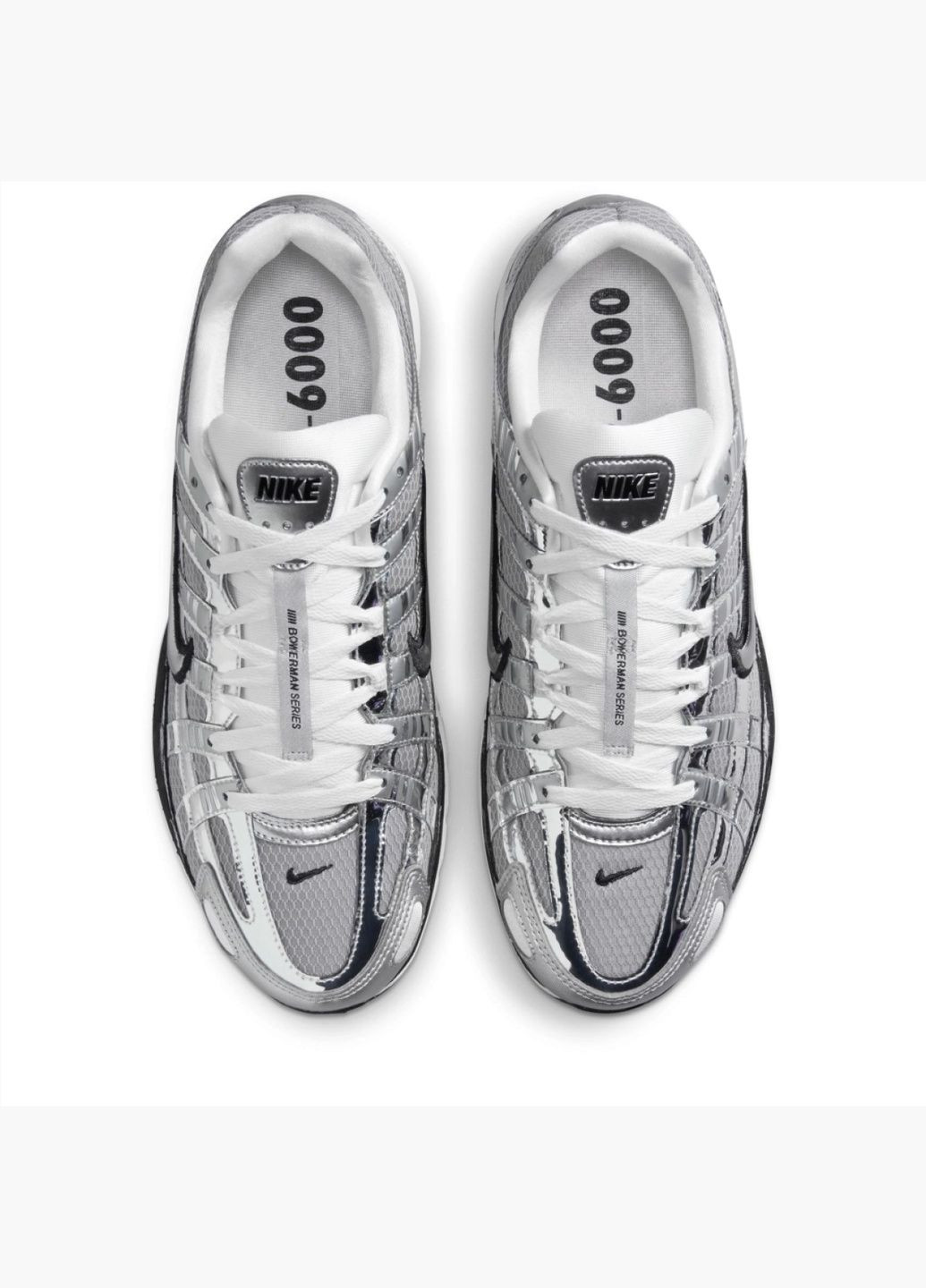 Метал кросівки чоловічі p-6000 metallic cn0149-001 Nike