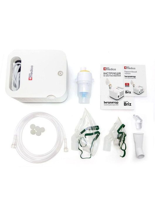 Інгалятор (небулайзер) Briz new компресорний гарантія 5 років ProMedica (296785561)
