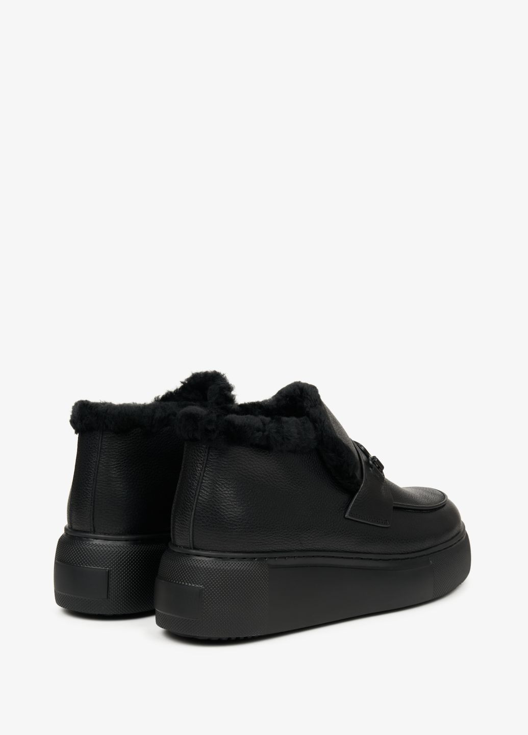 Estro Лоферы, цвет черный черный з, украина — зима (324064258)