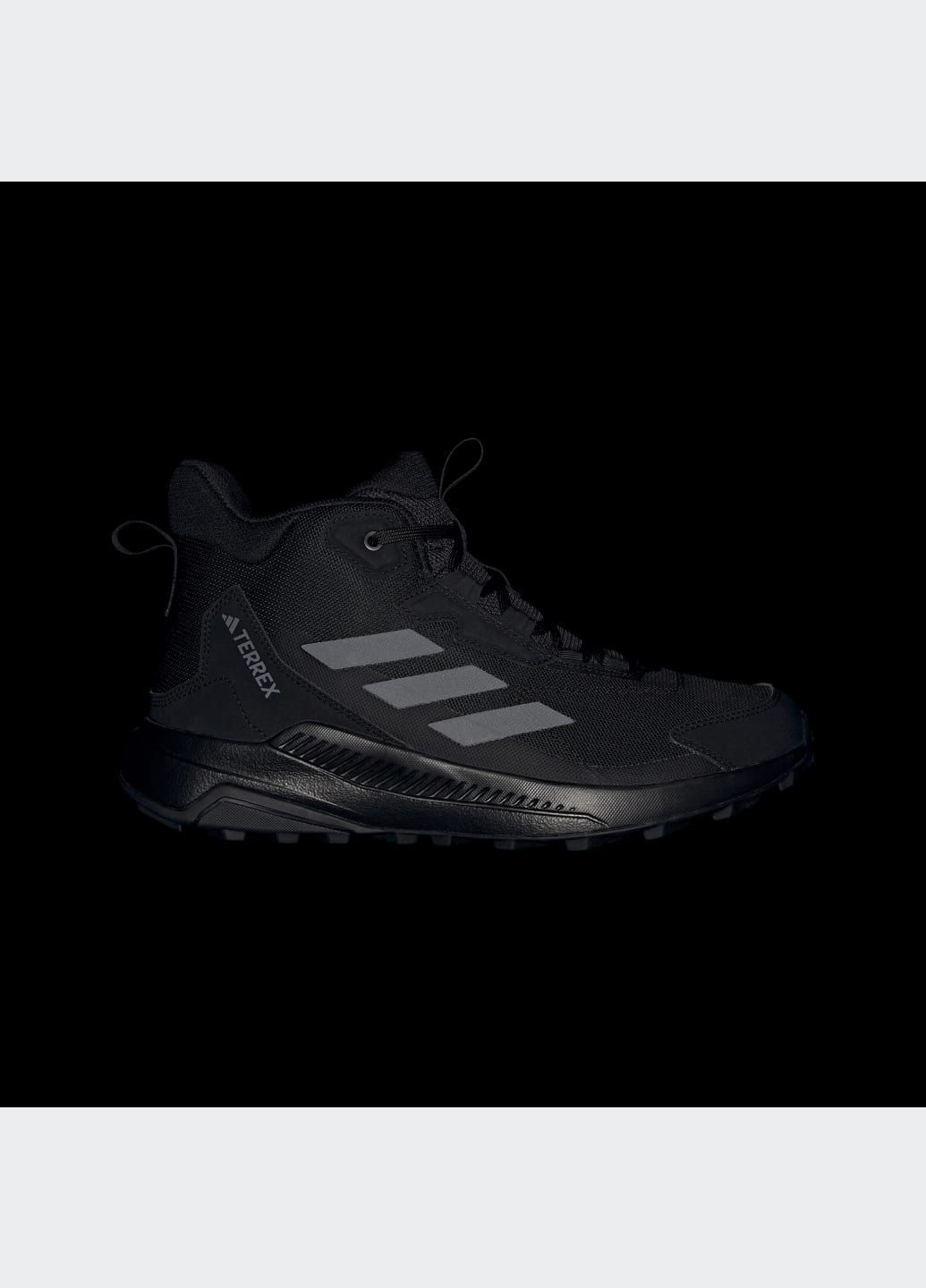 Черные летние туристические ботинки terrex anylander mid adidas