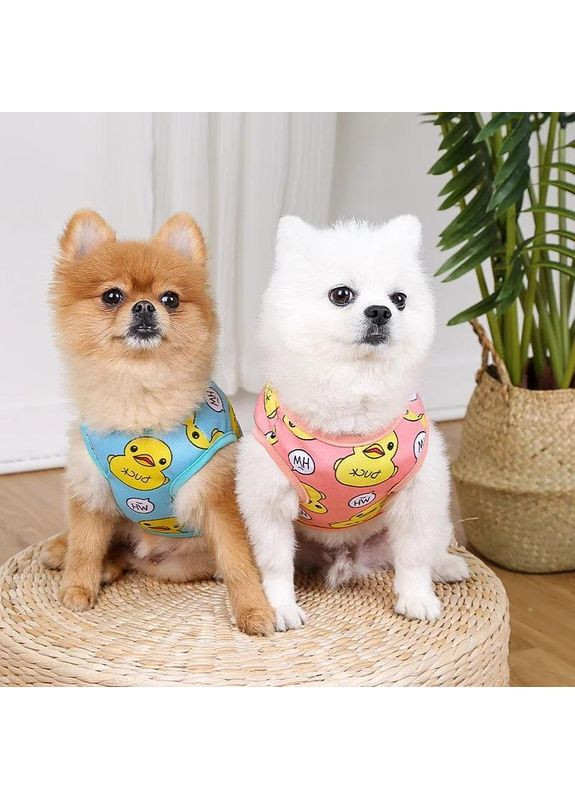 Футболка для собак и кошек "Зверушки уточки" размер M 30*35 см, розовая No Brand (369151548)